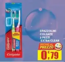 Maury's Spazzolini colgate 2 pezzi extra clean offerta