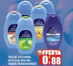 Maury's Felce azzurra doccia varie frangranze offerta