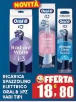 Maury's Ricarica spazzolino elettrico ORAL B 3pz vari tipi offerta