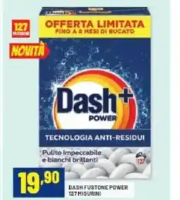 Risparmio Casa DASH fustone power 127 misurini offerta