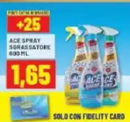 Risparmio Casa ACE spray sgrassatore offerta