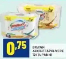 Risparmio Casa BRAWN acciuffapolvere 12/14 panni offerta