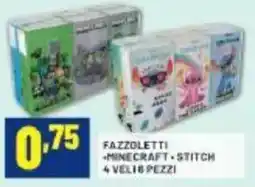 Risparmio Casa Fazzoletti minecraft stitch 4 veli g pezzi offerta