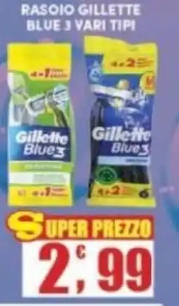 Maury's Rasoio gillette blue 3 vari tipi offerta