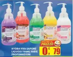 Maury's Hydra viva sapone liquido varie profumazioni offerta