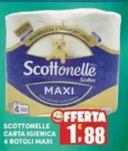 Maury's Scottonelle carta igienica 4 rotoli maxi offerta