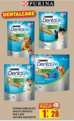 Maury's Purina dentalife snack dentale per cani misure assortiti offerta