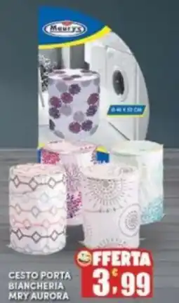Maury's Cesto porta biancheria mry aurora offerta