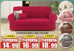 Maury's Copridivano vari colori 3 posti offerta