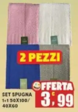 Maury's Set spugna 1+150x100/ 40x60 offerta