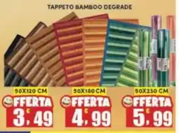 Maury's Tappeto bamboo degrade offerta