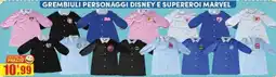 Maury's Grembiuli personaggi disney e supereroi marvel offerta