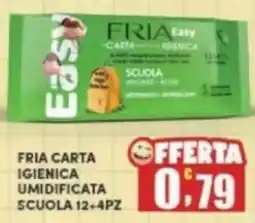 Maury's Fria carta igienica umidificata scuola 12+4pz offerta