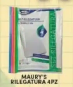 Maury's Maury's rilegatura 4pz offerta