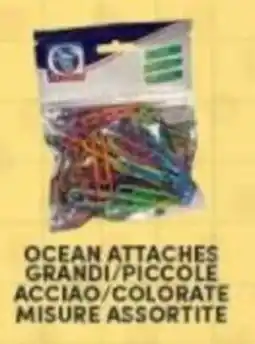 Maury's Ocean attaches grandi/piccole acciao/colorate misure assortite offerta