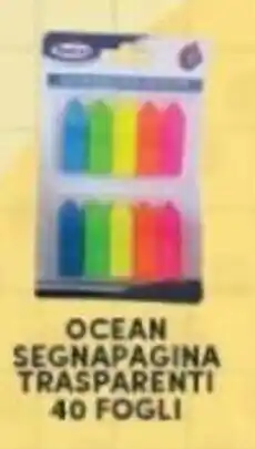 Maury's Ocean segnapagina trasparenti 40 fogli offerta