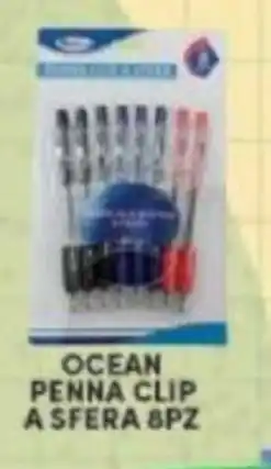 Maury's Ocean penna clip a sfera 8pz offerta