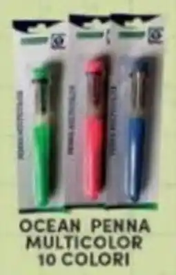 Maury's Ocean penna multicolor 10 colori offerta