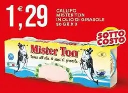 Vantaggio Cash&Carry Callipo mister ton in olio di girasole offerta