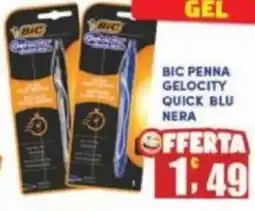 Maury's Bic penna gelocity quick blu nera offerta