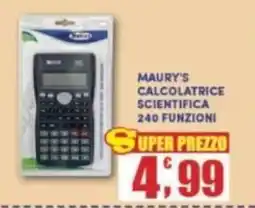 Maury's Maury's calcolatrice scientifica 240 funzioni offerta