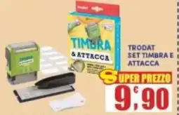 Maury's Trodat set timbra e attacca offerta