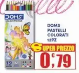 Maury's Doms pastelli colorati 12pz offerta