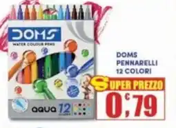 Maury's Doms pennarelli 12 colori offerta