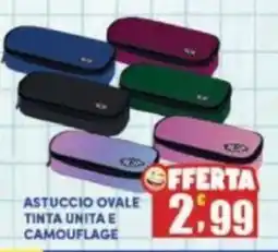 Maury's Astuccio ovale tinta unita e camouflage offerta