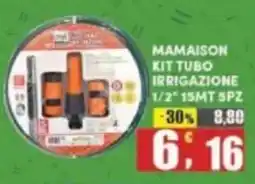 Maury's Mamaison kit tubo irrigazione 1/2" 15mt 5pz offerta