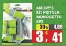 Maury's Maury's kit pistola monogetto 5 pz offerta