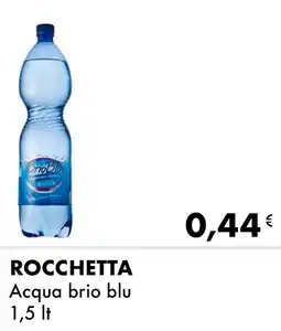 Iper Tosano Rocchetta acqua brio blu offerta
