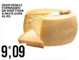 Vantaggio Cash&Carry Gran regale formaggio da grattugia a pasta dura al kg offerta