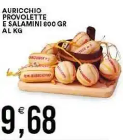 Vantaggio Cash&Carry Auricchio provolette e salamini offerta