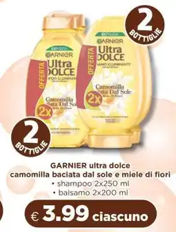 Acqua & Sapone GARNIER Ultra Dolce offerta