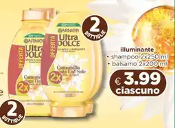 Acqua & Sapone Garnier Ultra Dolce Camomilla e Miele di Fiori offerta
