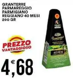 Vantaggio Cash&Carry Granterre parmareggio parmigiano reggiano 40 mesi offerta