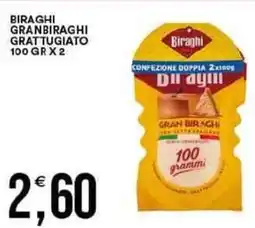 Vantaggio Cash&Carry Biraghi granbiraghi grattugiato offerta