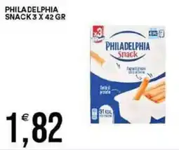 Vantaggio Cash&Carry Philadelphia snack x3 offerta