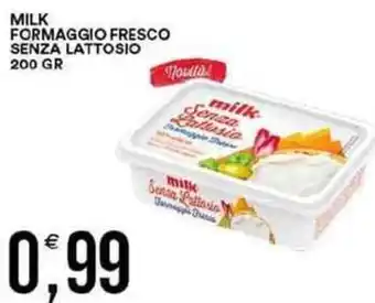 Vantaggio Cash&Carry Milk formaggio fresco senza lattosio offerta
