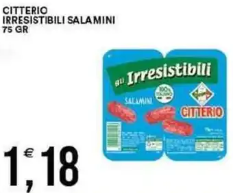 Vantaggio Cash&Carry Citterio irresistibili salamini offerta