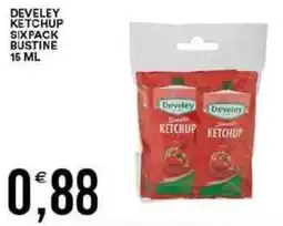 Vantaggio Cash&Carry Develey ketchup sixpack bustine offerta