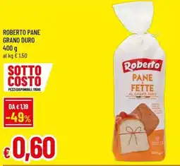 Famila Roberto pane grano duro offerta