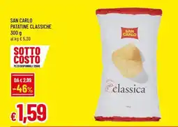 Famila San carlo patatine classiche offerta