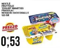 Vantaggio Cash&Carry Nestle fruttolo yogurt smarties fragola/ nesquik chocoballs offerta