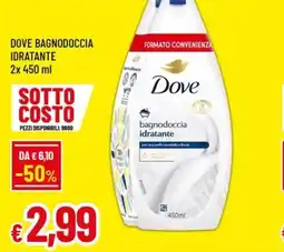 Famila Dove bagnodoccia idratante offerta
