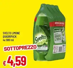 Famila Svelto limone quadripack offerta