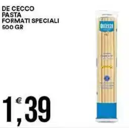 Vantaggio Cash&Carry De cecco pasta formati speciali offerta