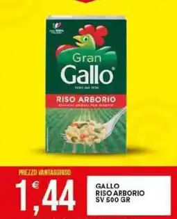 Vantaggio Cash&Carry Gallo riso arborio sv offerta