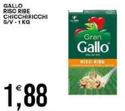 Vantaggio Cash&Carry Gallo riso ribe chicchiricchi s/v offerta
